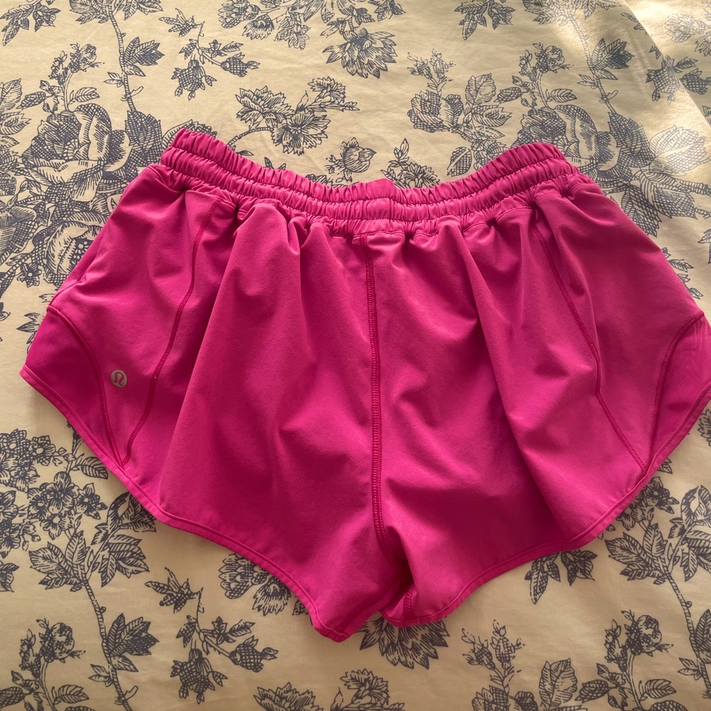 Pink Hotty Hot Lululemon Shorts 2.5”